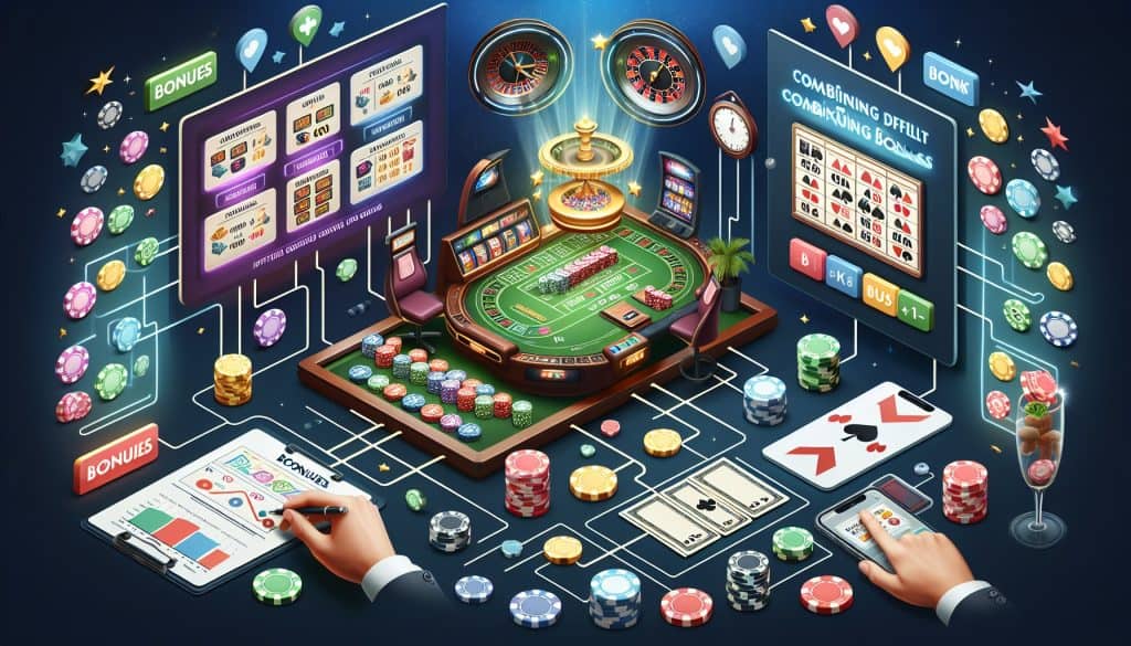 Kako kombinirati različite casino bonuse?